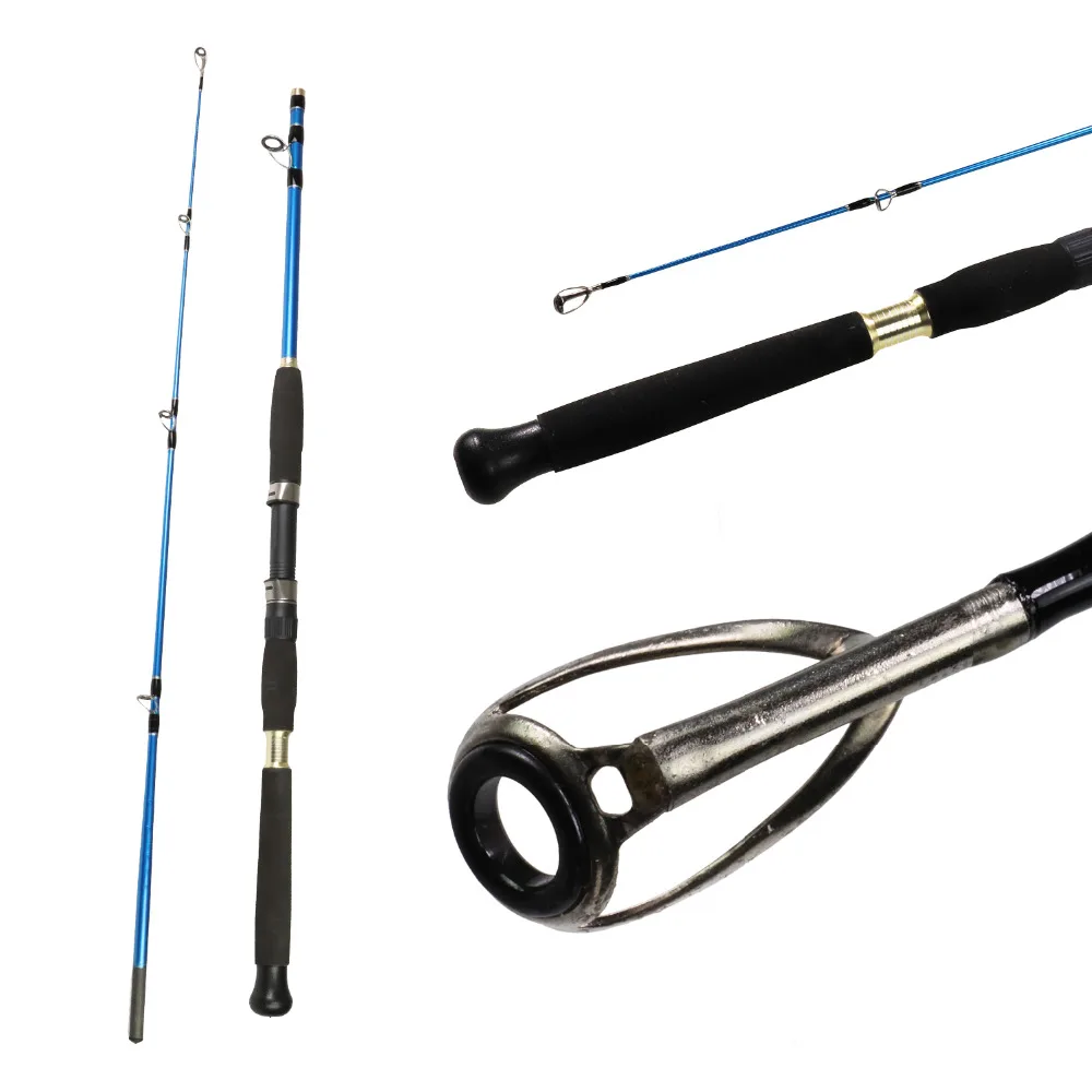 

Thkfish Carbon Fiber Fishing Rod 1.5m 1.65m 2 Section Carbon Fiber Spininng Fishing Rod Boat Travel Rod Fishing Tackle