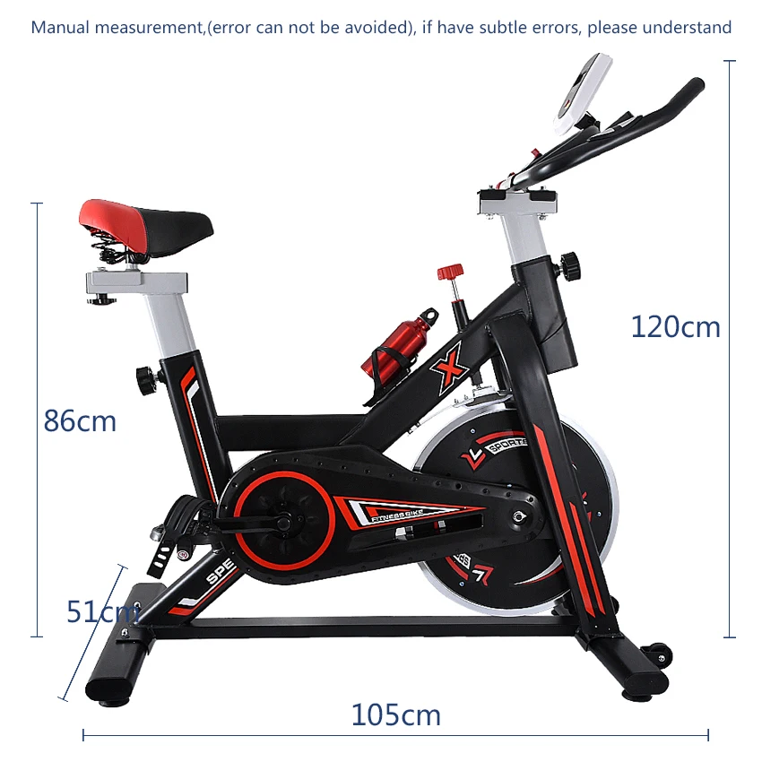 Indoor Cycling Bike Home Sport Trainer Speed Resistance Mute Smart Exercise Bike Lose Weight Fitness Equipment Load 250kg