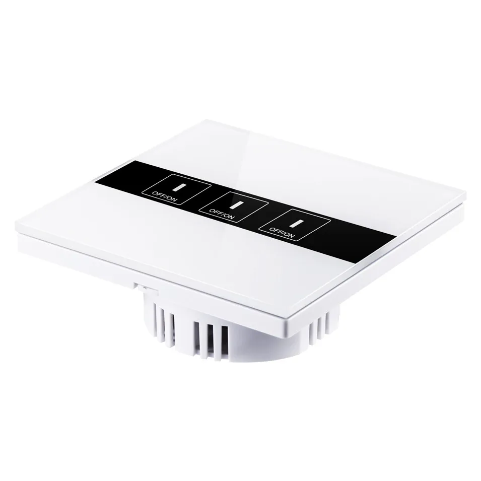 EU Standard eWelink app 1 Gang 1 way Wifi Control Switch via Android IOS,Wireless Control Light Touch Wall Switch for Smart Home-2