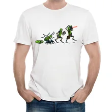 Футболка Harajuku Pickle Evolution Мужская Юмористическая футболка с рисунком Рика новые летние модные топы крутая футболка для мальчиков