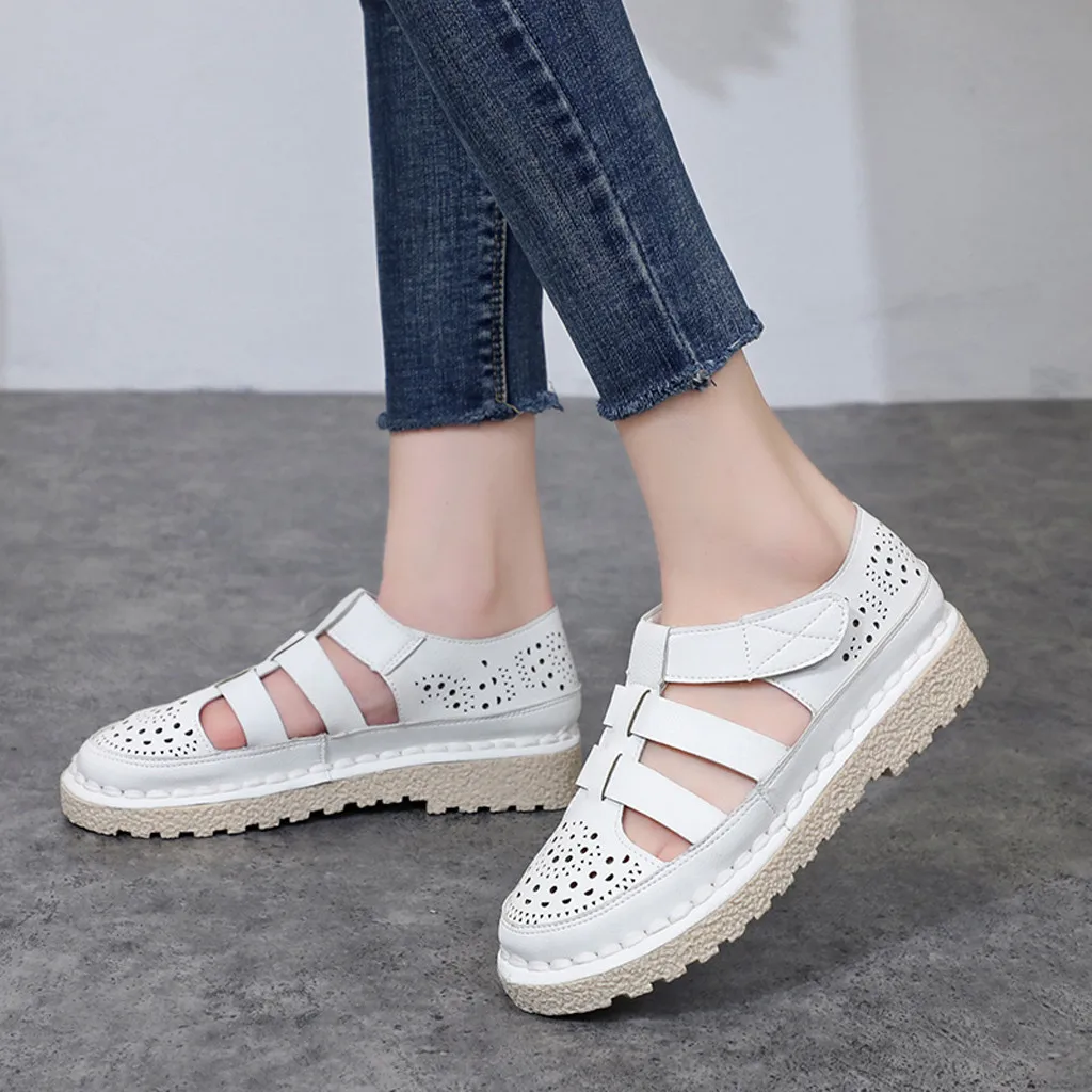 shoes woman sandals high heels women sandals flat casual shoes summer   sandals women 2019 summer shoes genuine platform