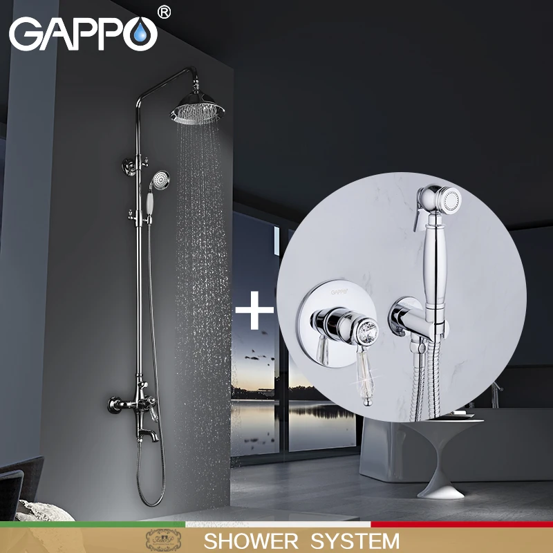 

GAPPO Shower Faucets bathroom faucet mixers bidet faucet muslim shower bidet sprayer Sanitary Ware Suite shower system