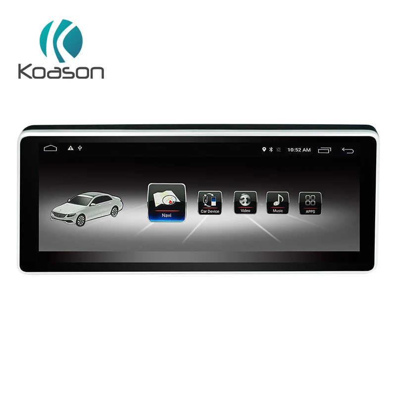 Koason Octacore Android 8 1 4 + 64G gps навигация для Mercedes Benz C Class W204 2008 2010 10 25 &quotМультимедиа