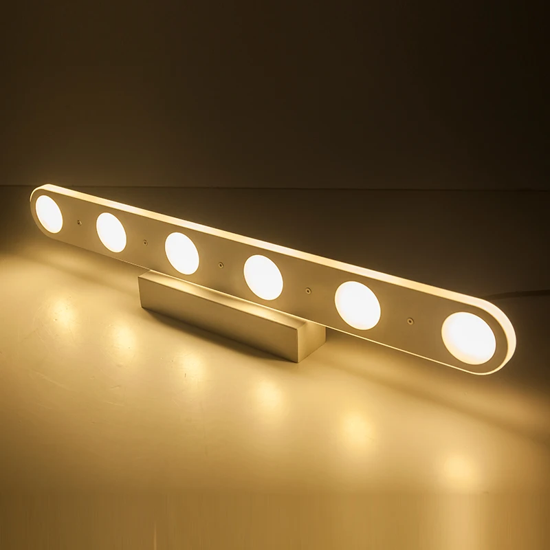 

LED Bathroom Light Make-up Mirror Dimmable Light 12W / 18W AC110 / 240V Modern Wall Light Home Decor indoor Light white B724