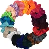 Hair Scrunchie Pack Velvet Chiffon Elastic Bands No Crease Ties for Women Girl Accessories Print Fashion Solid Adult Christmas ► Photo 1/6