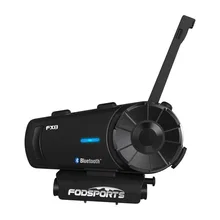 Fodsports FX8 мотоциклетный шлем Bluetooth Интерком мотоциклетный шлем гарнитура 1000 м 8 Rider BT Intercomunicador FM