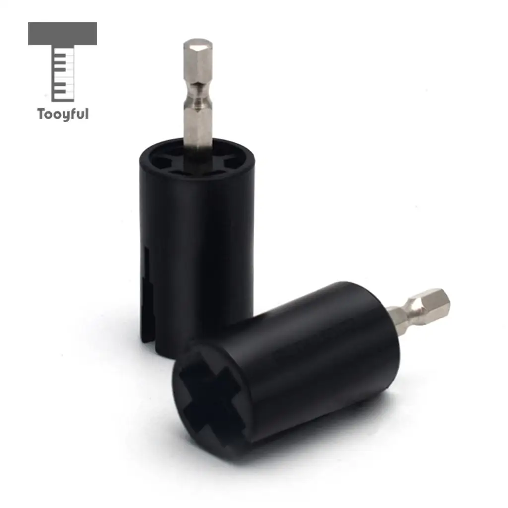 Tooyful Portable String Peg Puller Removal Head Electric Drill for Guitar Bass Banjo Repair Tool