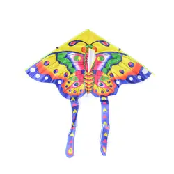 1 Шт. 50 см Традиционный Кайт Бабочка Среднего Красочные Бабочки Стилей Складной Кайт Отдых На Открытом Воздухе Игрушки Для Детей Случайный