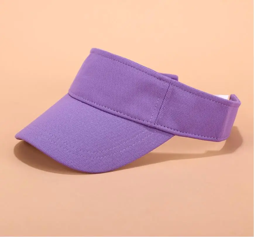 New Top empty hat 9 Colors Men Women Summer Outdoor Sport Sun Visor Cap Hat for turquoise lavender lime Sunscreen cap