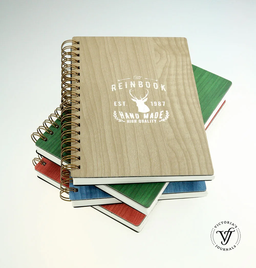 

Victoria's Journals WIRE-O JOURNAL Hard Cover Notebook