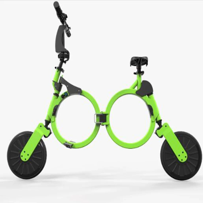  Mini Foldable Electric Bike 48V 350w 4.5AH 10inch Electric Cycle Lithium Battery Electric Bicycle S