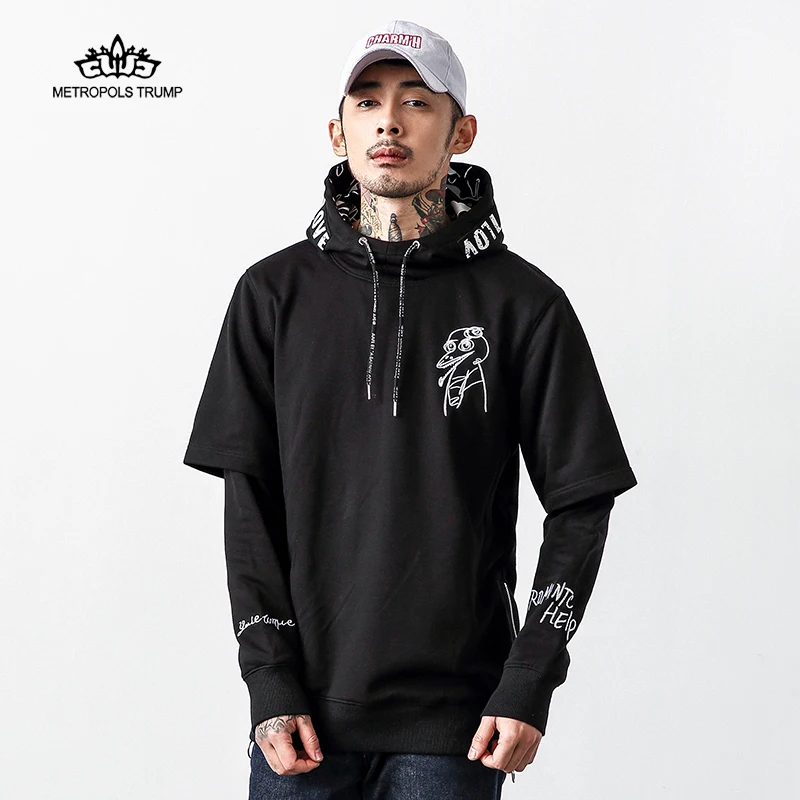 Buy Men's Sweatshirts Men Embroidery Loose Style
