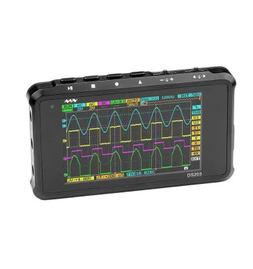 DSO 213 MINI DSO213 4-канальный портативный цифровой осциллограф карманный с