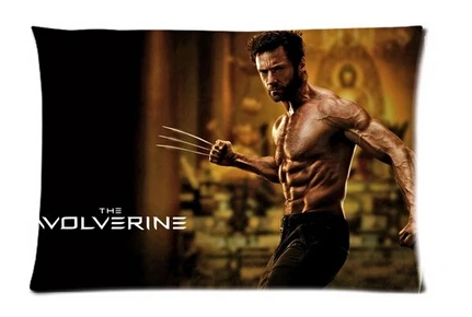 Hugh Jackman The Wolverine Custom Home Decor Cool Bedroom Setting Retro Throw Pillow Cases Covers 40x60cm Free Shipping ITU-0673 | Дом и сад