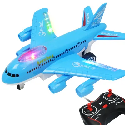 

RC Plane Wireless Remote Control Airplane Electric Light Music Charge Plane Outdoor Toy Gift High Quality Aircraft Model for Kid