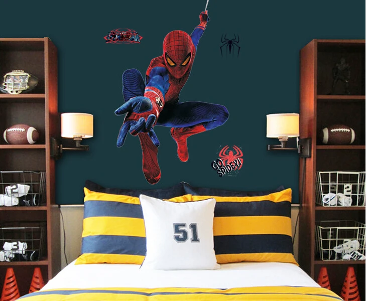 Aliexpress.com: comprar etiqueta de la pared del hombre araña de ...
