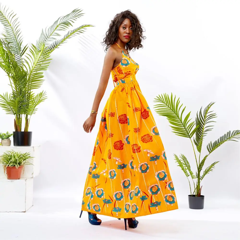 

Shenbolen african dresses for women ankara vlothing wax cotton Print african clothes