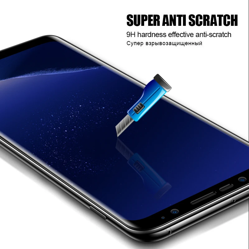 Высококачественное 3D стекло для samsung Galaxy S9 S8 S8+ S9 Plus Защита экрана для samsung S8 s9 S8 Plus s9+ закаленное стекло