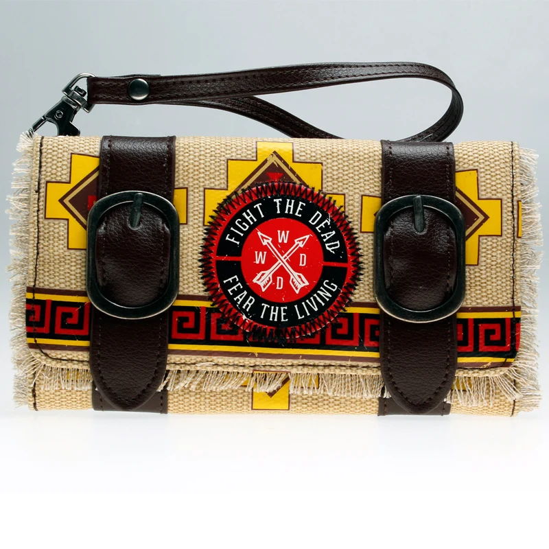 

Walking dead Darryl 's cloak print wallet DFT-1971