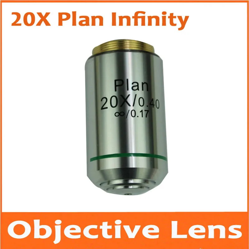 1pc 20X 195 Metal Infinity Plan Achromatic Objective Lens Educational Olympus Biomicroscope Biological Microscope 20.2mm 1pc 20X 195 Metal Infinity Plan Achromatic Objective Lens Educational Olympus Biomicroscope Biological Microscope 20.2mm