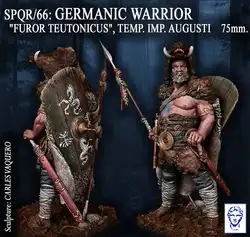 1:24 75 мм каучуковые фигурки Смола Комплект Viking warrior неокрашенный и в разобранном виде G336dd