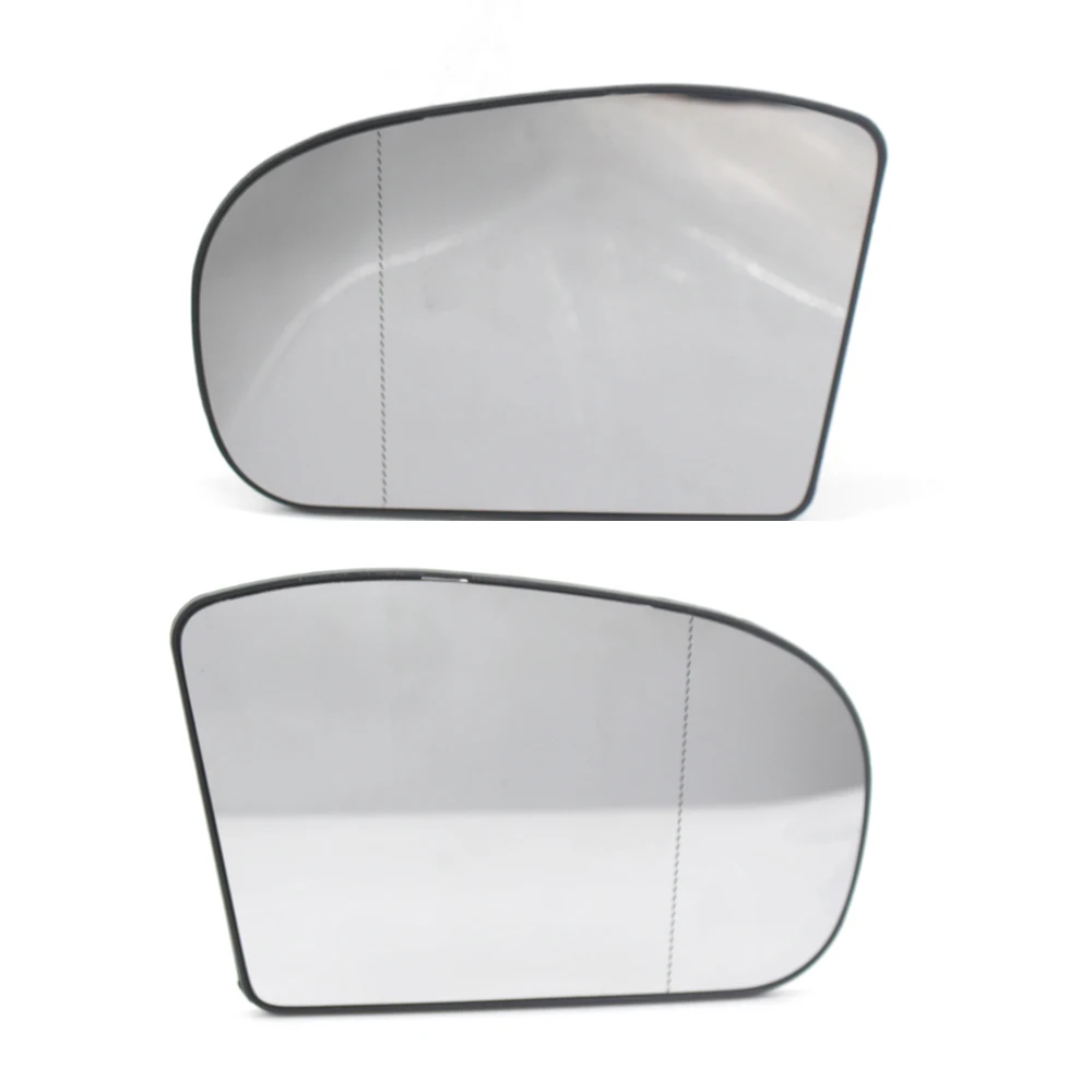 

MAHAQI Right/Left Side Mirror Glass Wide Angle Heated For 2001-2007 Mercedes W211 W203 Hot Sale
