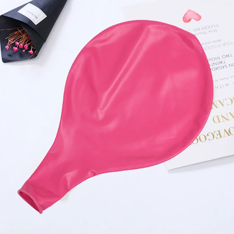 rose Red 1 шт. 36 маленький воздушный шар красочные латексные гелиевые украшения на день рождения большие воздушные шары для свадьбы вечеринки Babyshower тема Декор поставки - Цвет: rose Red