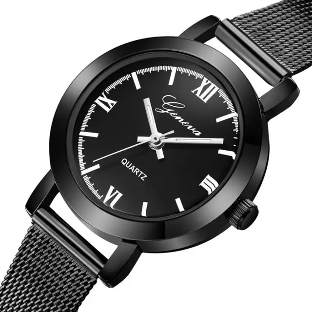 Splendid Geneva Watches Women Luxury Bussiness Mesh Strap Bracelet Watch Crystal Splendid Geneva Watches Women Luxury Bussiness Mesh Strap Bracelet Watch Crystal