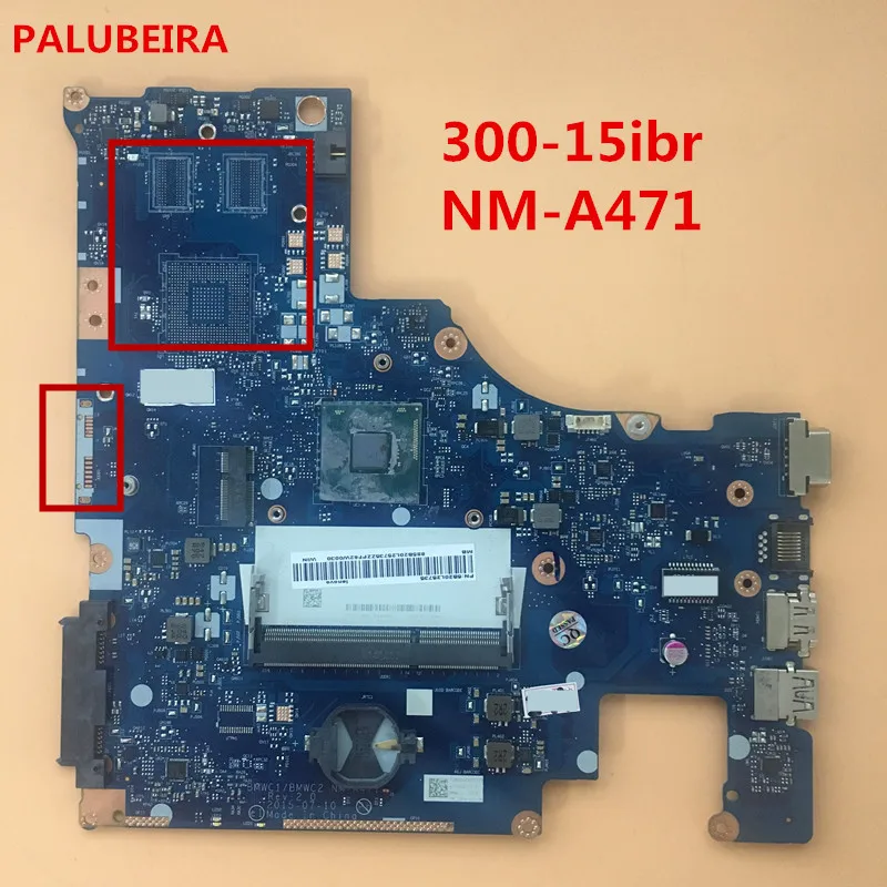 Материнская плата для ноутбука Lenovo 300-15ibr BMWC1/BMWC2 100% тестирование бесплатная
