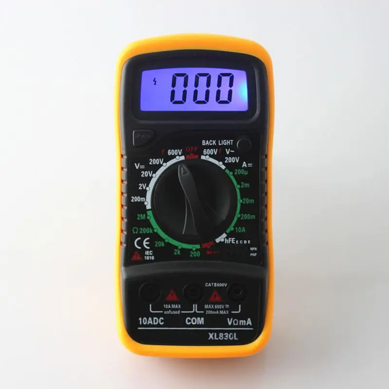 LCD Digital Multimeter High Quality Backlight Tester Portable