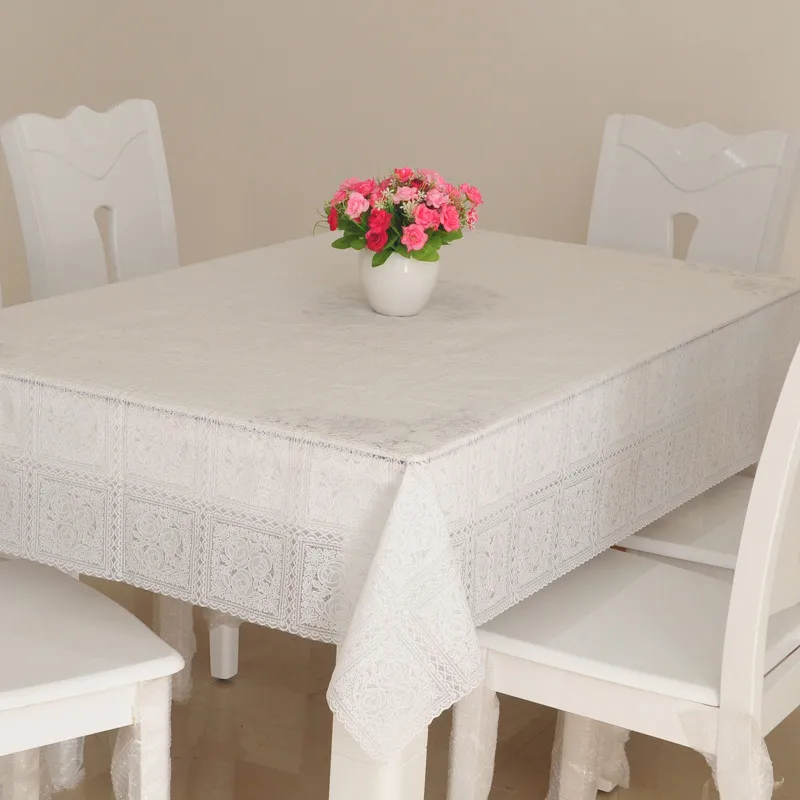 European Style Durable PVC Table Cloth Oil/Water Proof Tablecloth