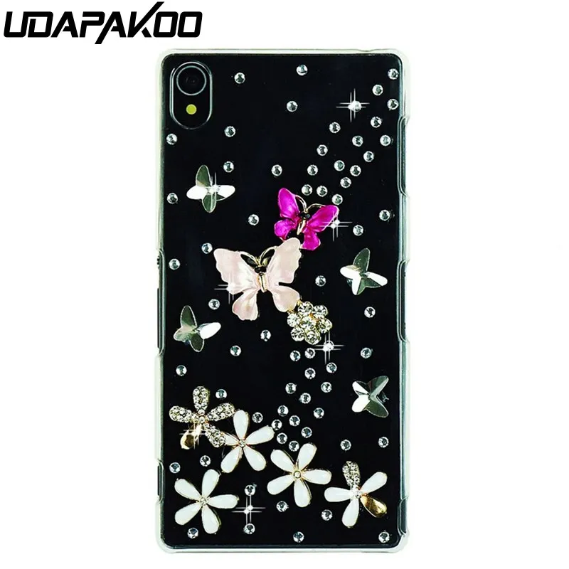 Модный Блестящий 3D чехол со стразами для Sony X XA XZ XZ3 XZ2 Premium L1 L2 L3 XA1 XA2 Ultra 10 II