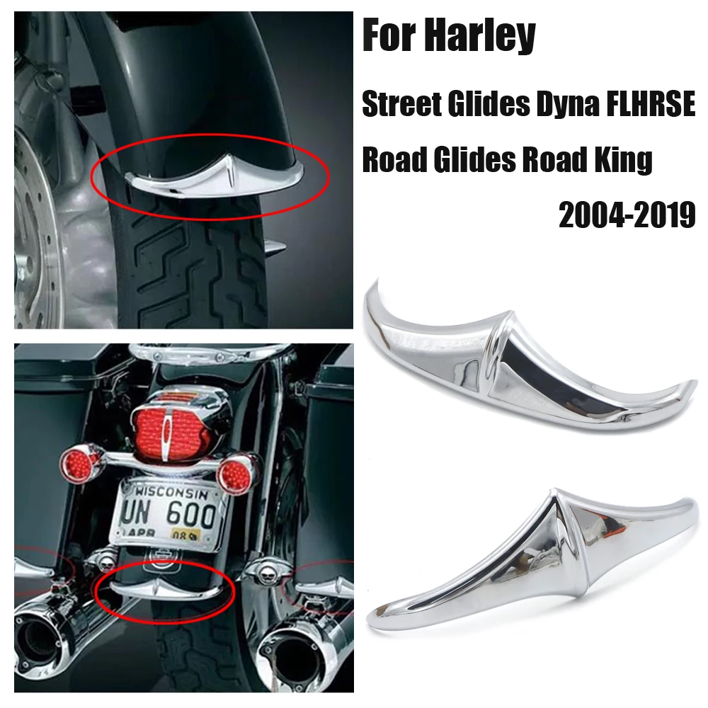 Хромированный переднее крыло для Harley Street Glides Dyna FLHRSE Road FLHRS/I King FLHTCUSE 04 19| |