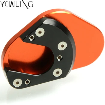 

For KTM 125 200 390 Duke 690 950 Adventure /LC8 990 SMR SMT Super Enduro CNC Kickstand Side Stand Enlarger Extension Plate Pad