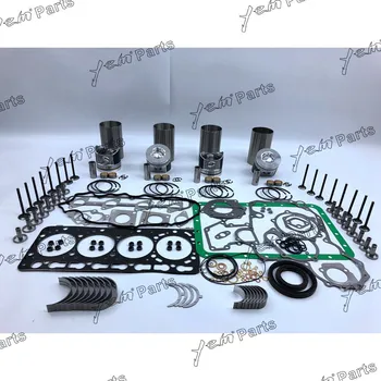 

New V3300 DI Repair kit piston combustor 57mm + piston ring + liner + bearings + valve guide seat + full gasket set
