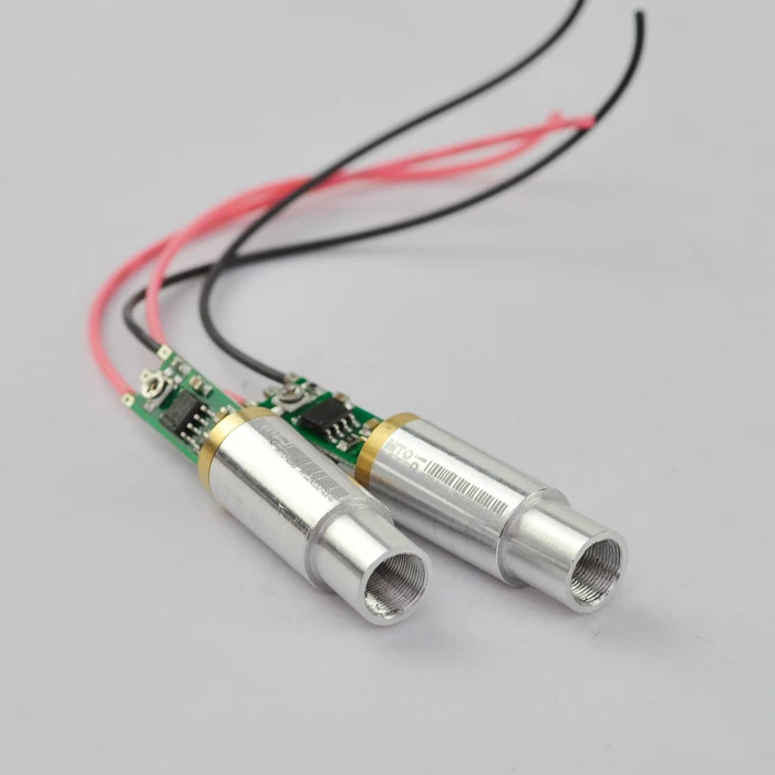 

DIY laser torch 532nm 10mW green laser module/3-5V/focus adjustable