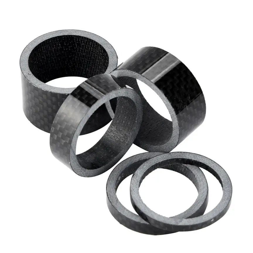 

New Arrival 1 Set Washers Headset Spacer 3/5/10/15/20mm 1 1/8 in Road Bike Bicycle Stem Useful Outdoor Pump Bike Accessories