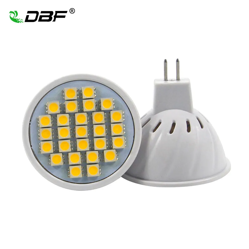 [DBF]High Lumen No Flicker SMD 5050 MR16 LED Spotlight Bulb AC 110V