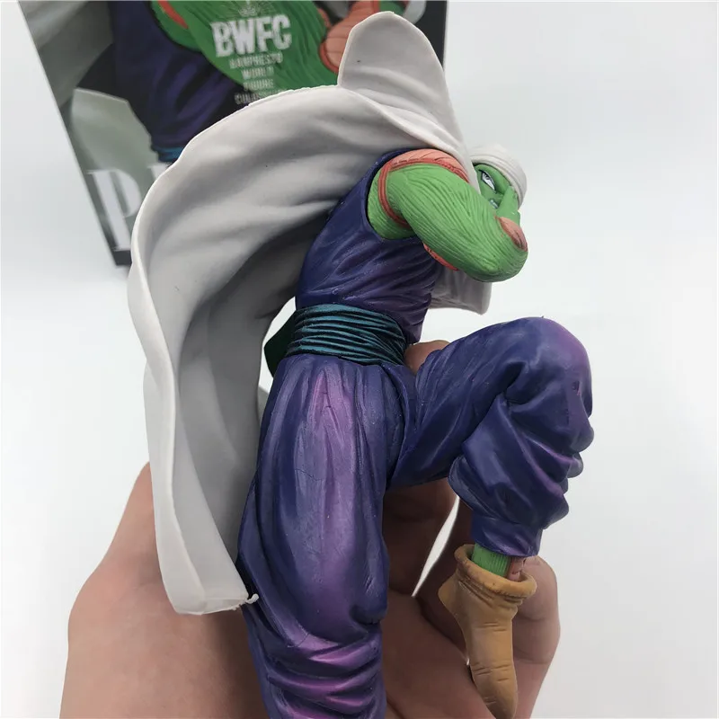 Dragon Ball Z Piccolo против Гоку прыжки битвы Cloakd Ver. Bick кисть Гоку Saiyan ПВХ Рисунок DBZ Коллекция Модель 25 см