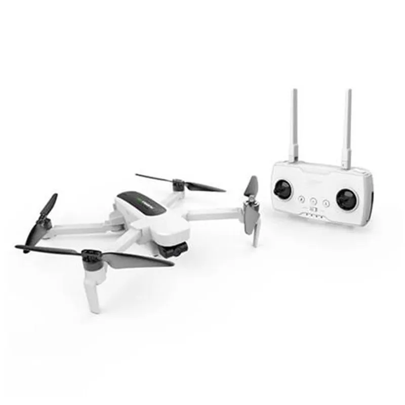 Pаспродажа Hubsan H117S Zino font b gps b font 5G Wi Fi 1 км с видом от первого лица в формате 4K UHD, Камера 3 осевому гидростабилизатору RC Дрон Квадрокоптер RTF черный белый