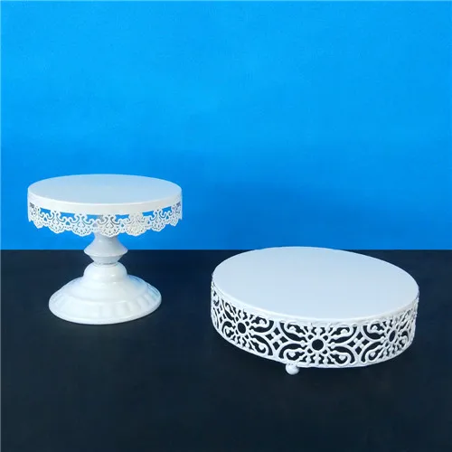 2PCS2 Tobs Cupcake Stand белый душевный торт стенд набор с кружевным краем для свадьбы, дня рождения, дня рождения, чая Инструменты для выпечки - Цвет: 2PCS2