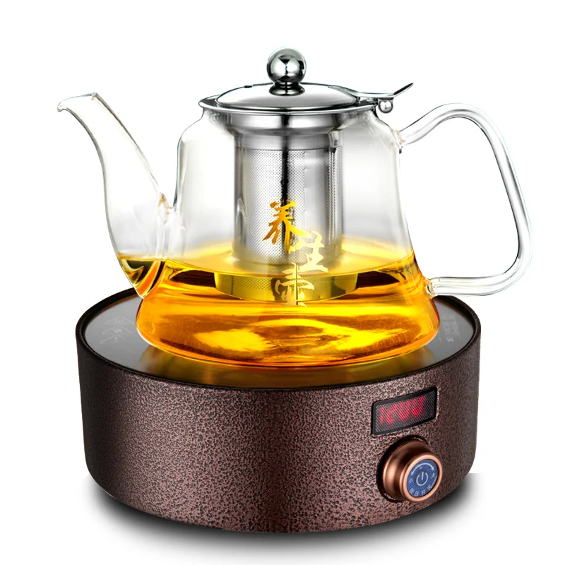 Конфорки, чайная печь, электрическая керамическая мини маленькая железная кастрюля, заварочная чайная машина, интеллектуальная плита