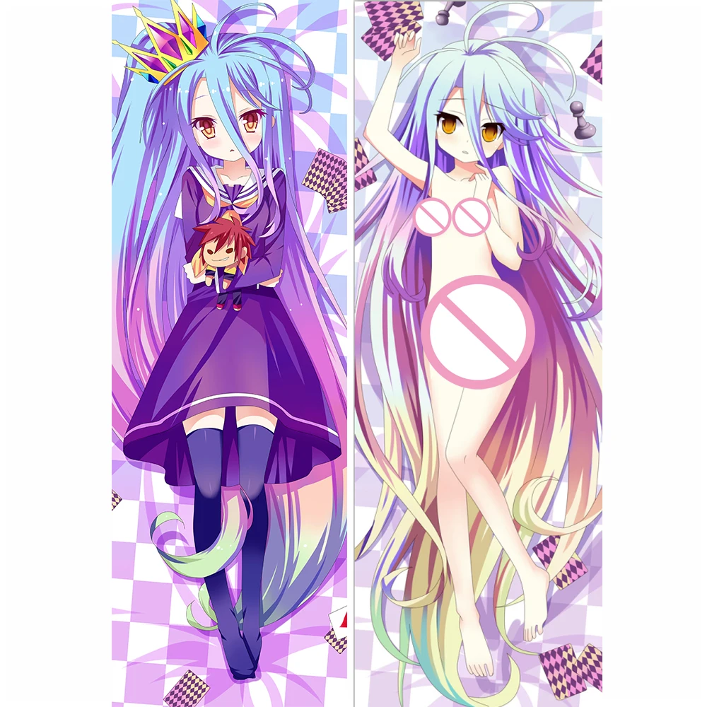 Ноябрьское обновление наволочка для подушки в японском стиле аниме NO GAME LIFE Shiro Dola
