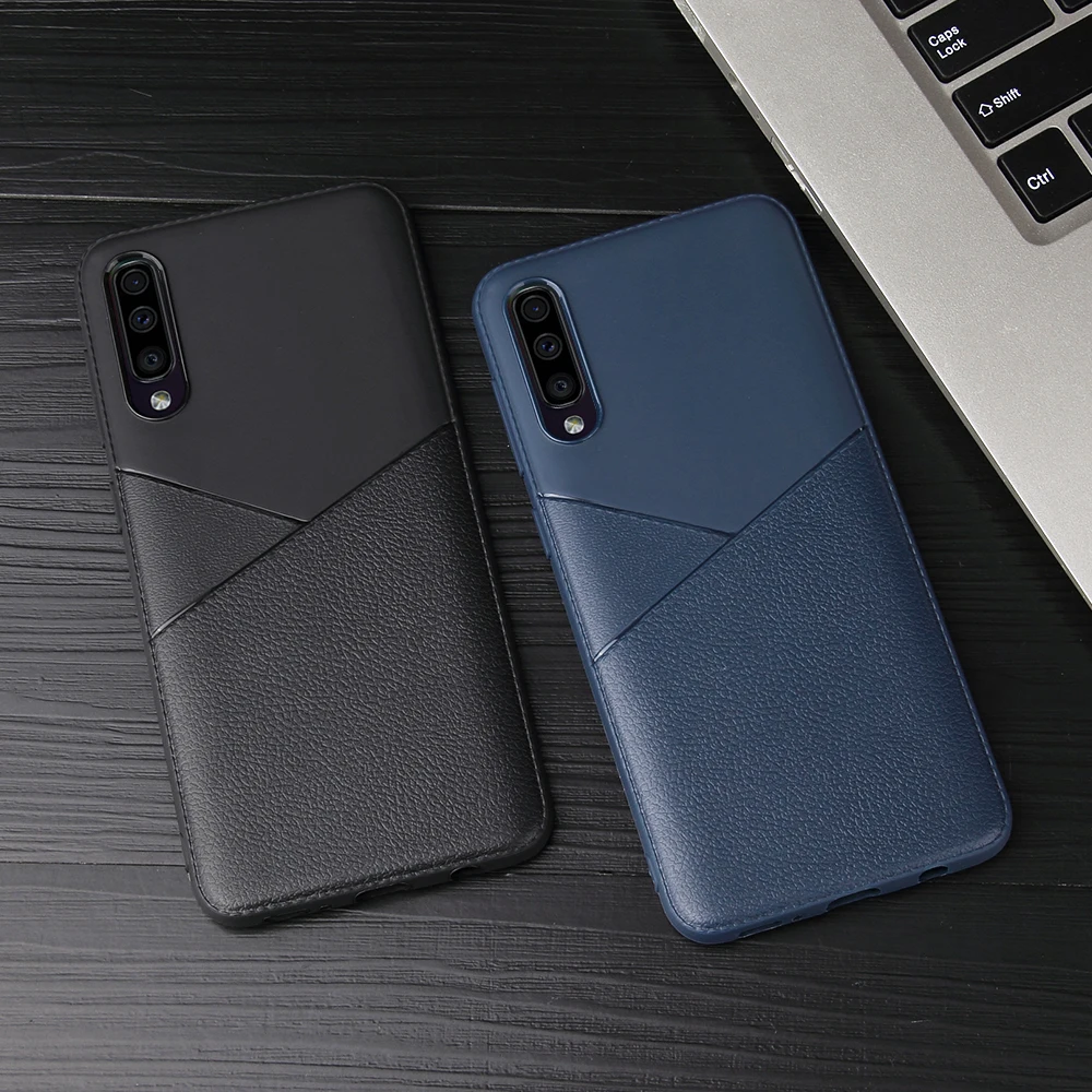 

Lainergie For Samsung Galaxy A50 Case Luxury Business Slim Soft Back Cover Phone Cases For Samsung Galaxy A30 A70 A40 A10 Coque