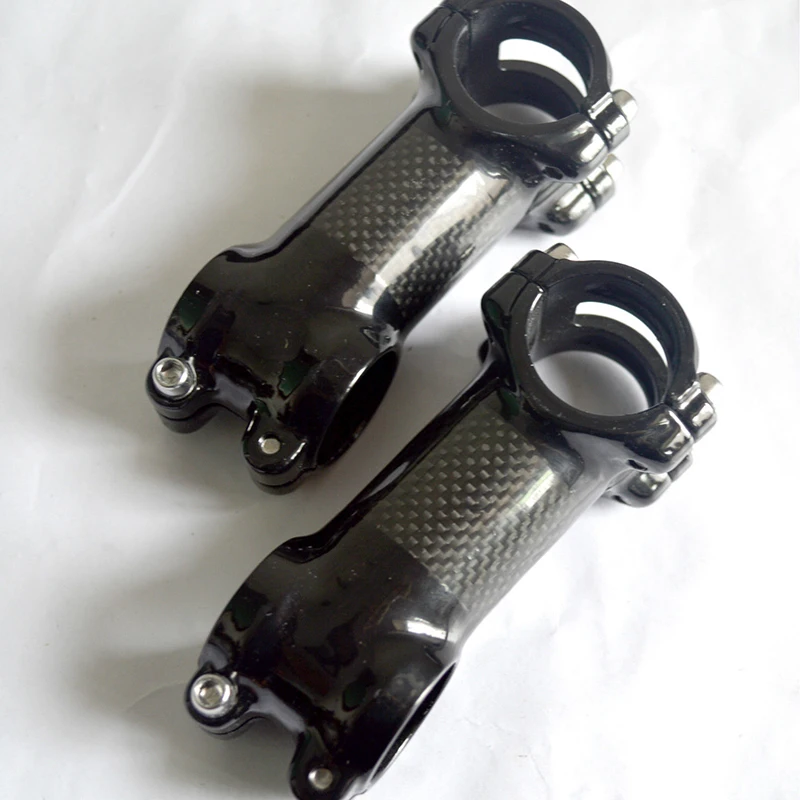

31.8mm Bicycle Handlebar Stem ,MTB Durable Carbon Fiber Bike Stem 6/17 Degree Cycling Bicycle Bicicleta Handlebar Parts