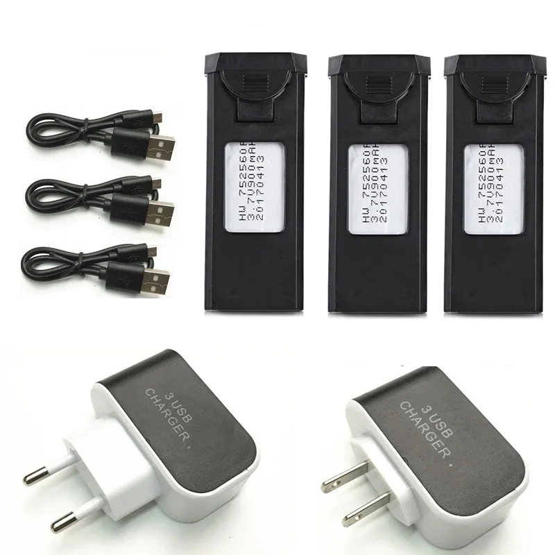 Оригинальный аккумулятор 3 7 в 900 мАч 30C Lipo Bettery для VISUO XS809 XS809W XS809HW xs809s