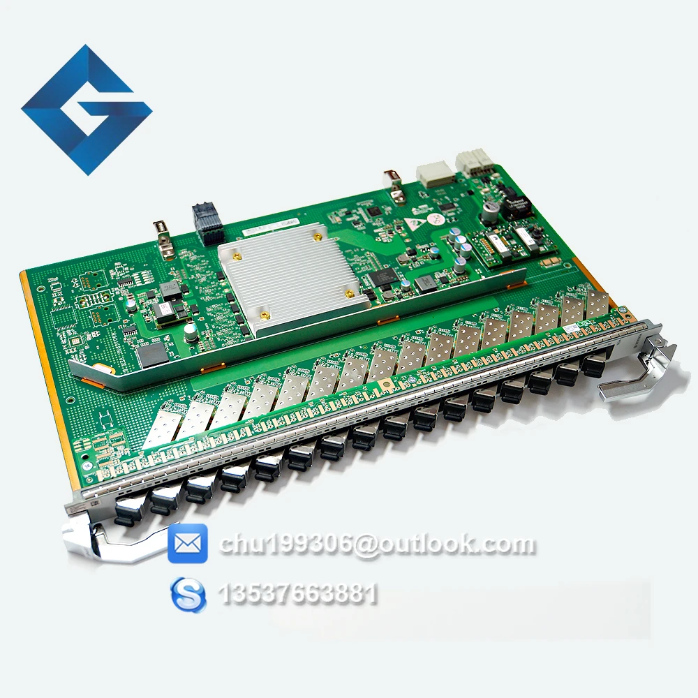 

Original HUAWEI GPHF 16 Ports GPON Board With 16 pcs Class C+ SFP module For 10GE MA5800 OLT