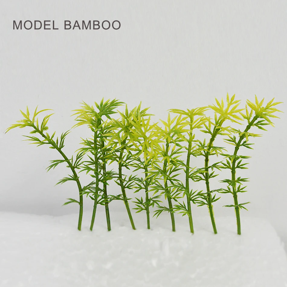 

8cm Architectural Artiflcial Flower Green Miniature For Trains Layout Toys Simulation Scenario Making model trees and bushes