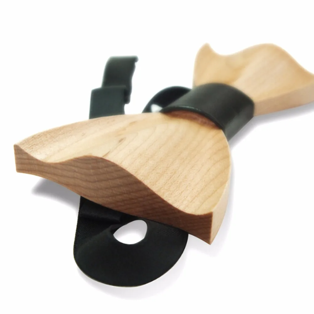 3D Мужской деревянный брачный галстук-бабочка ручной работы свадебные галстуки-бабочки для мужчин галстук-бабочка деревянный лук галстук