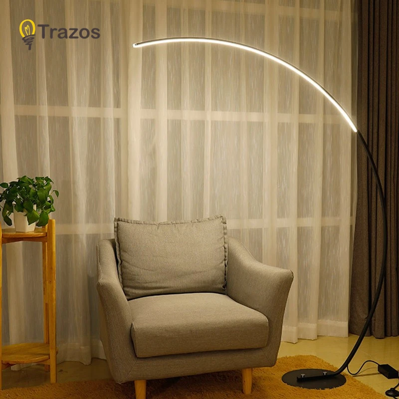 Fishing Floor Lamp Living Room Simple Modern Nordic Bedside Lamp Creative Personality Ins Free Standing Lamps for Living Room